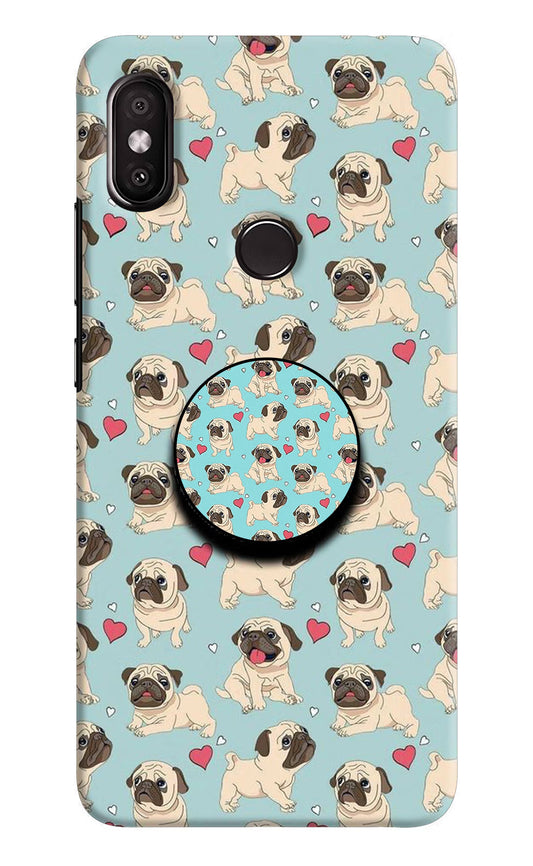 Pug Dog Redmi Y2 Pop Case by Casekaro