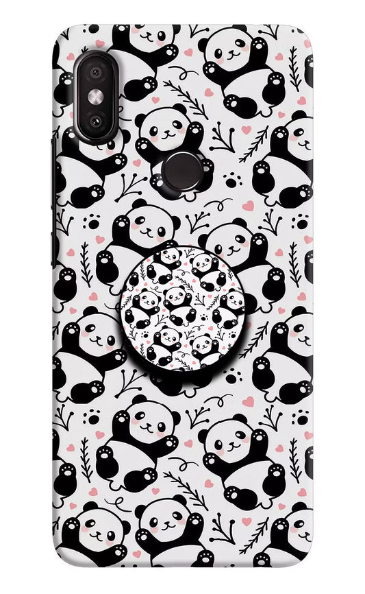 Cute Panda Redmi Y2 Pop Case by Casekaro