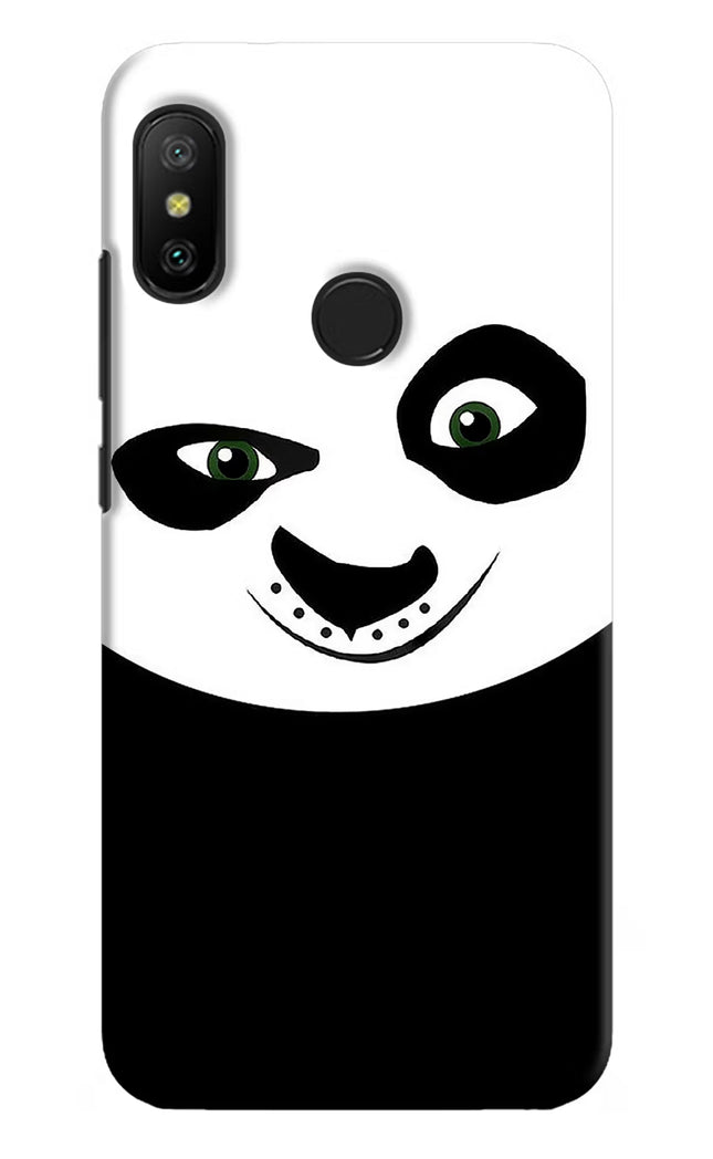Panda Redmi 6 Pro Hard Case Back Cover by Casekaro
