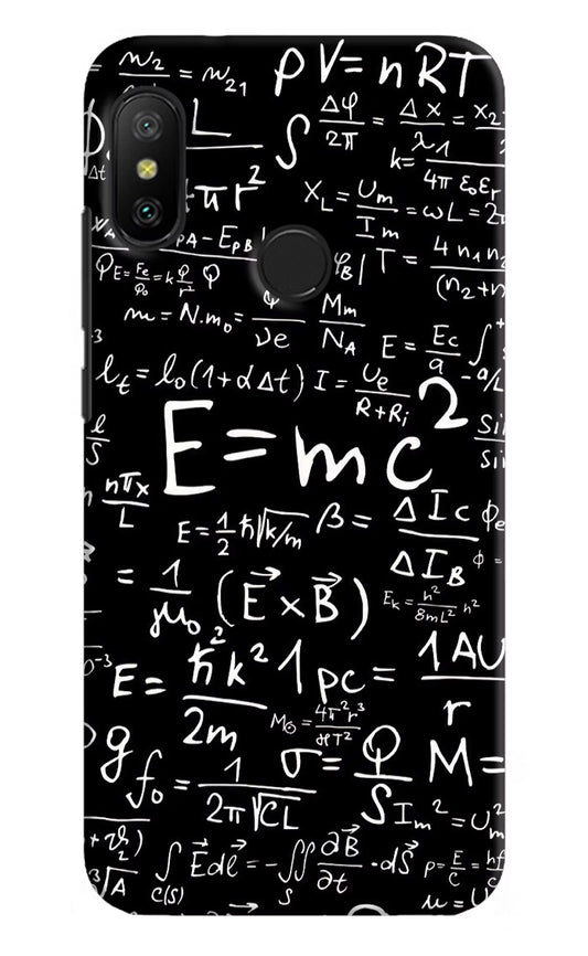 Physics Formula Redmi 6 Pro Hard Case Back Cover by Casekaro