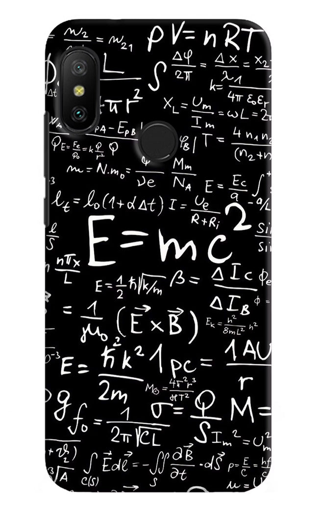 Physics Formula Redmi 6 Pro Hard Case Back Cover by Casekaro