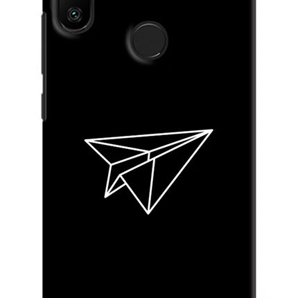 Paper Plane White Redmi 6 Pro Hard Case Back Cover by Casekaro