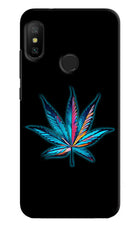 Weed Redmi 6 Pro Hard Case Back Cover by Casekaro