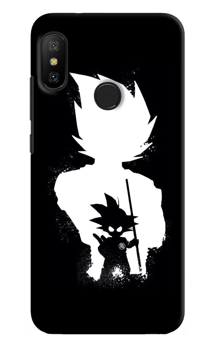 Goku Shadow Redmi 6 Pro Back Cover, Hard case