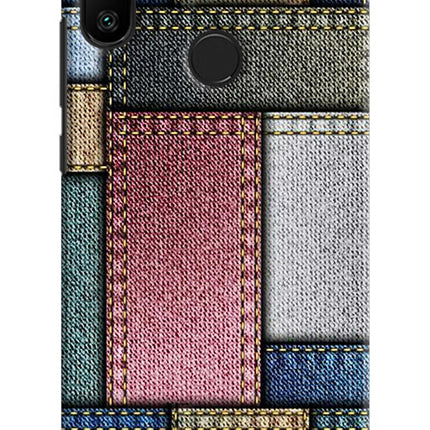 Multicolor Jeans Redmi 6 Pro Hard Case Back Cover by Casekaro