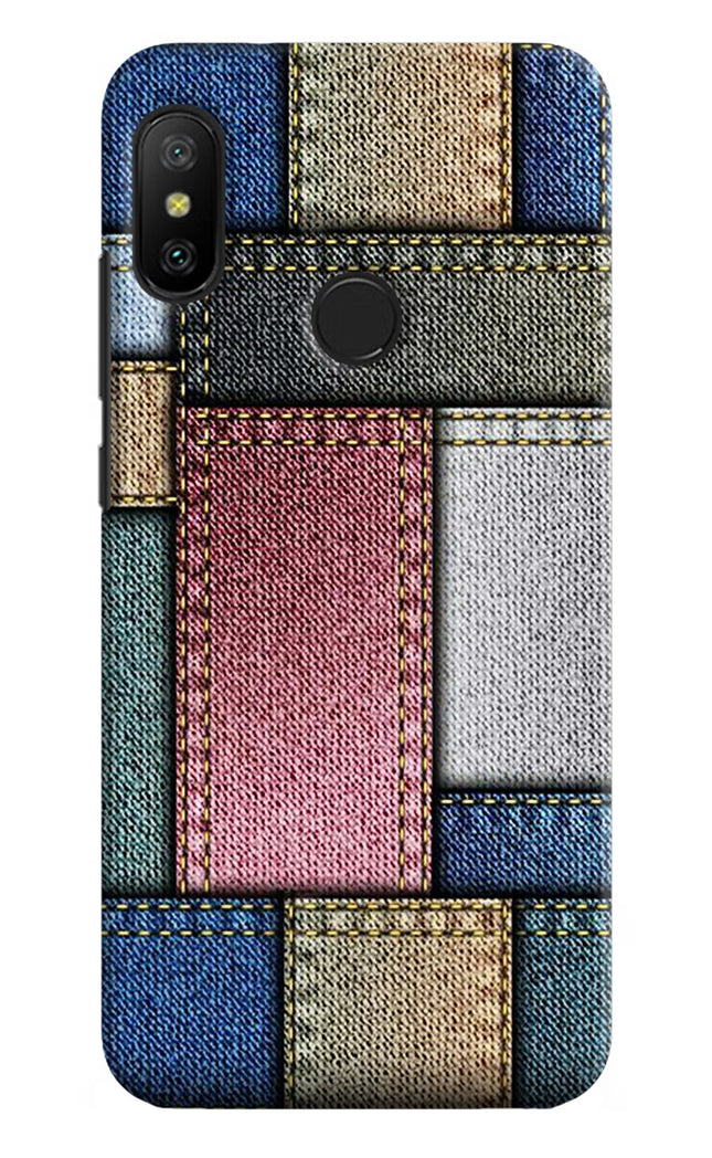 Multicolor Jeans Redmi 6 Pro Hard Case Back Cover by Casekaro