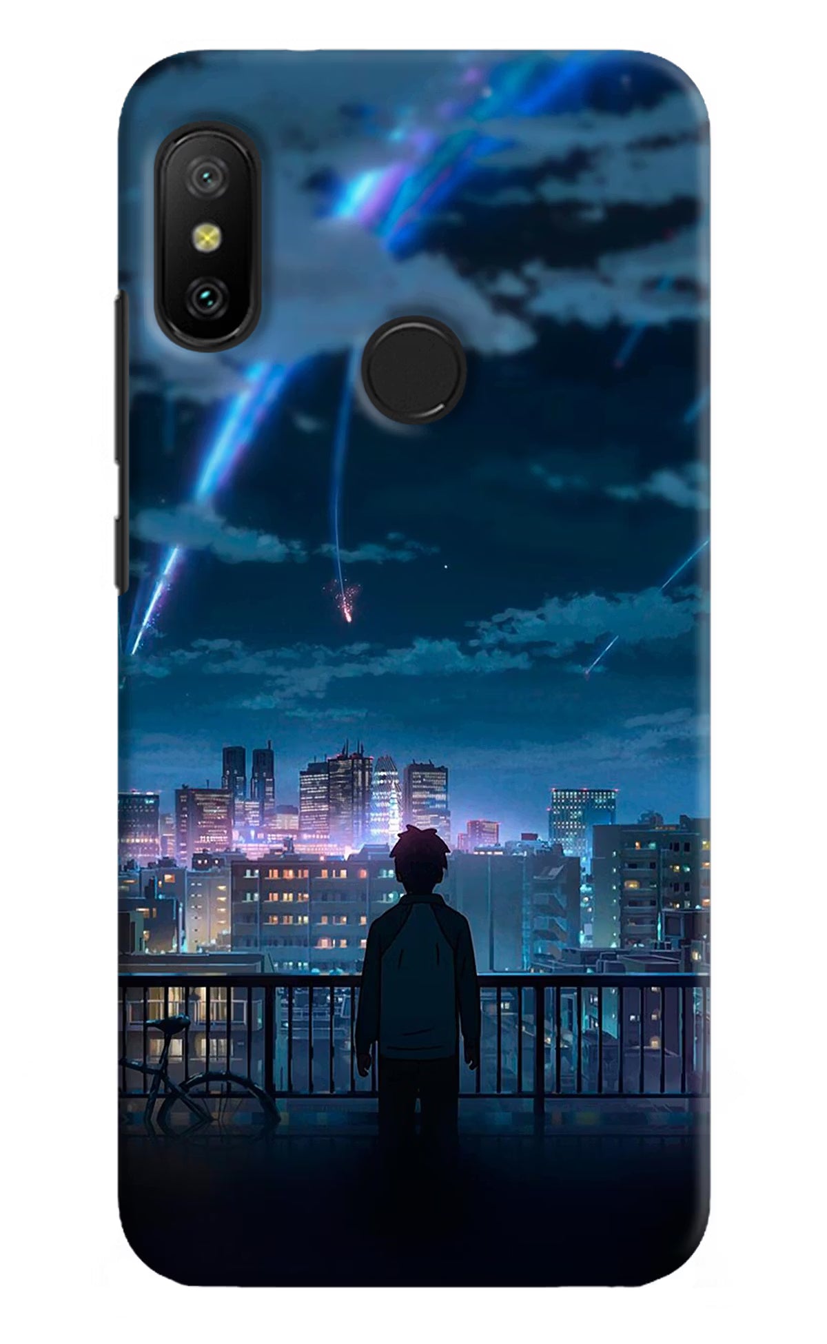 Anime Redmi 6 Pro Hard Case Back Cover by Casekaro