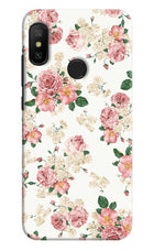 Flowers Redmi 6 Pro Hard Case Back Cover by Casekaro