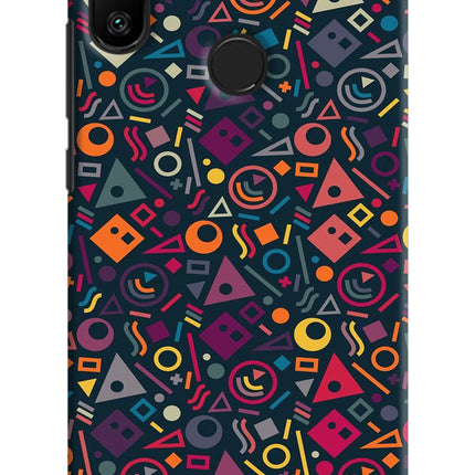 Geometric Abstract Redmi 6 Pro Hard Case Back Cover by Casekaro
