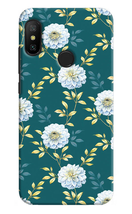 Flowers Redmi 6 Pro Hard Case Back Cover by Casekaro