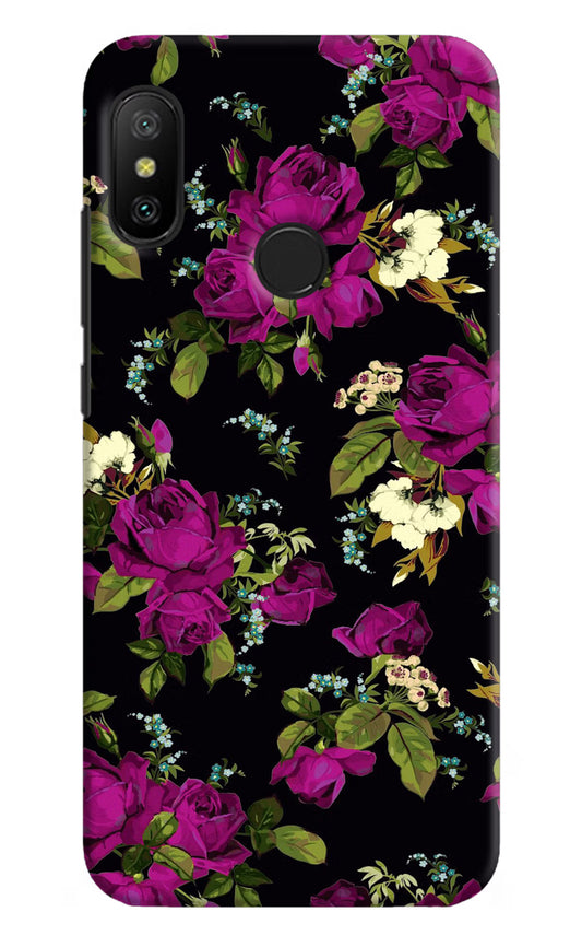 Flowers Redmi 6 Pro Hard Case Back Cover by Casekaro