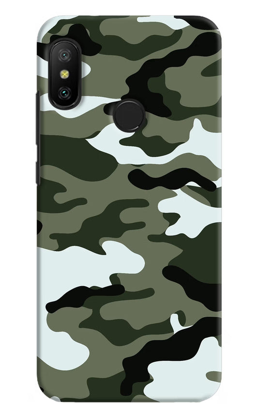 Camouflage Redmi 6 Pro Hard Case Back Cover by Casekaro