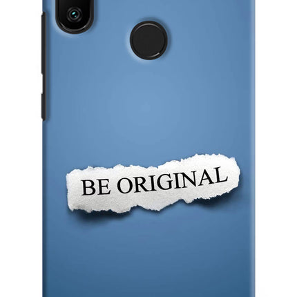 Be Original Redmi 6 Pro Hard Case Back Cover by Casekaro