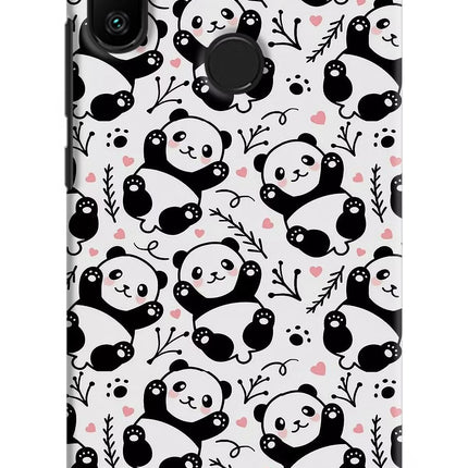 Cute Panda Redmi 6 Pro Hard Case Back Cover by Casekaro