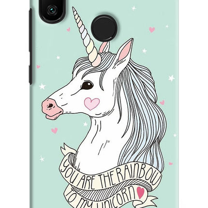 Unicorn Wallpaper Redmi 6 Pro Hard Case Back Cover by Casekaro