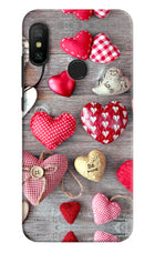 Love Wallpaper Redmi 6 Pro Hard Case Back Cover by Casekaro