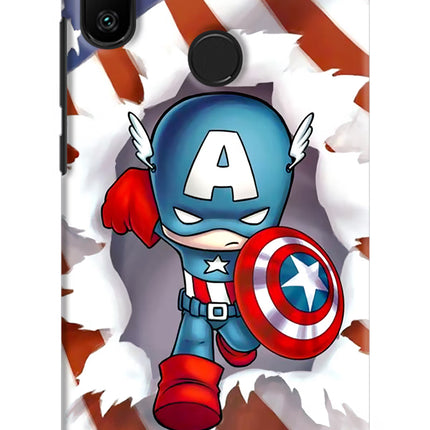Captain America Redmi 6 Pro Hard Case Back Cover by Casekaro
