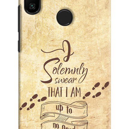 I Solemnly swear that i up to no good Redmi 6 Pro Hard Case Back Cover by Casekaro