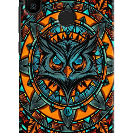 Angry Owl Art Redmi 6 Pro Hard Case Back Cover by Casekaro