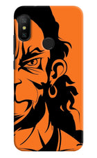 Hanuman Redmi 6 Pro Hard Case Back Cover by Casekaro