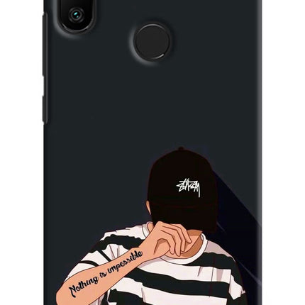 Aesthetic Boy Redmi 6 Pro Hard Case Back Cover by Casekaro