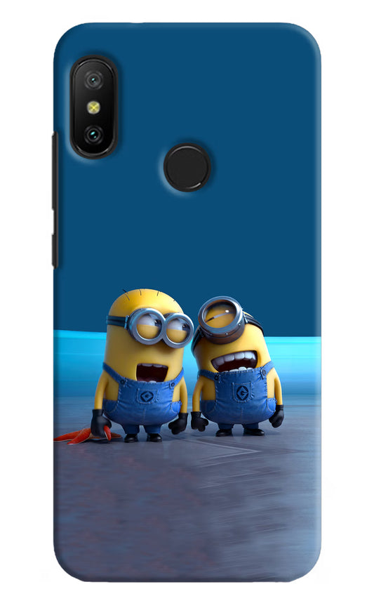 Minion Laughing Redmi 6 Pro Hard Case Back Cover by Casekaro
