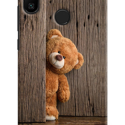 Teddy Wooden Redmi 6 Pro Hard Case Back Cover by Casekaro