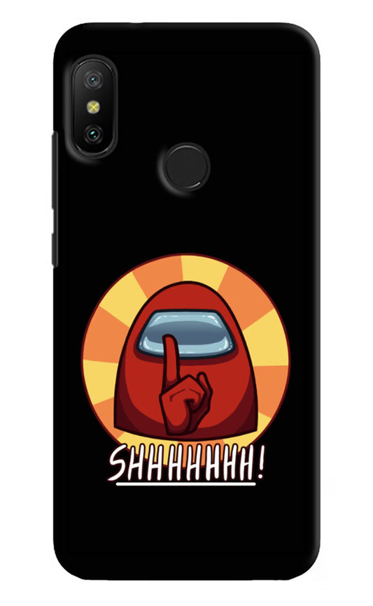 Among Us Shhh! Redmi 6 Pro Hard Case Back Cover by Casekaro