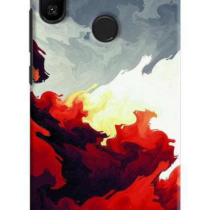 Fire Cloud Redmi 6 Pro Hard Case Back Cover by Casekaro