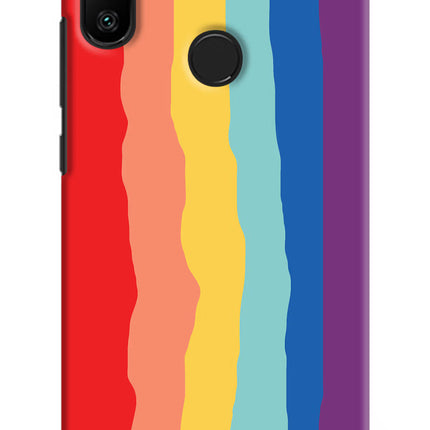 Rainbow Redmi 6 Pro Hard Case Back Cover by Casekaro