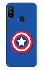 Shield Redmi 6 Pro Hard Case Back Cover by Casekaro