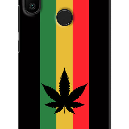 Weed Flag Redmi 6 Pro Hard Case Back Cover by Casekaro