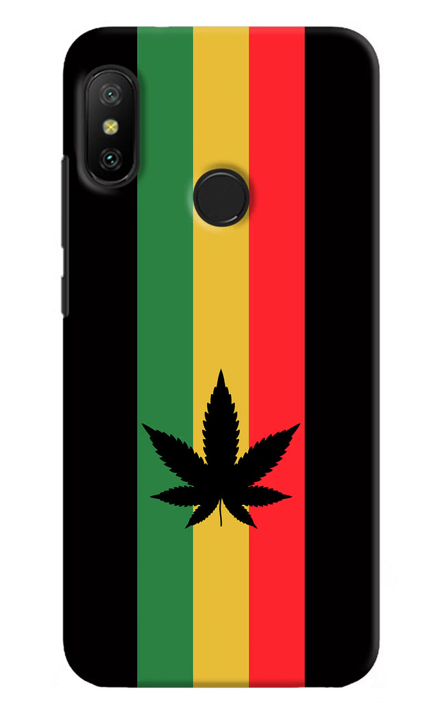 Weed Flag Redmi 6 Pro Hard Case Back Cover by Casekaro