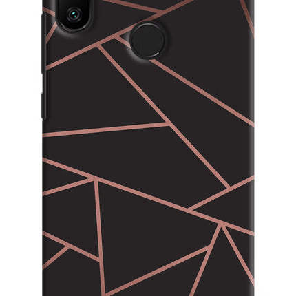 Geometric Pattern Redmi 6 Pro Hard Case Back Cover by Casekaro