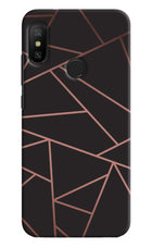 Geometric Pattern Redmi 6 Pro Hard Case Back Cover by Casekaro