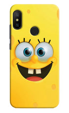 Sponge 1 Redmi 6 Pro Hard Case Back Cover by Casekaro