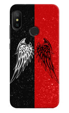 Wings Redmi 6 Pro Hard Case Back Cover by Casekaro