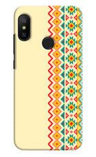 Ethnic Seamless Redmi 6 Pro Hard Case Back Cover by Casekaro