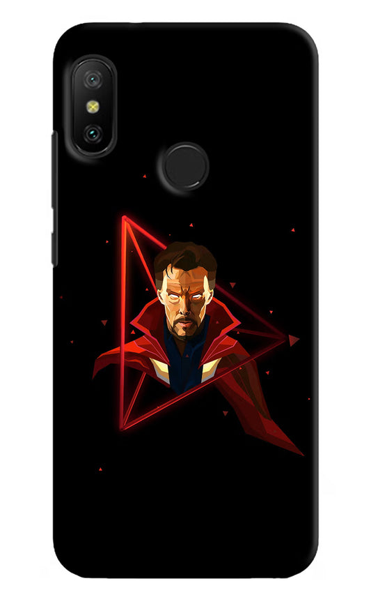 Doctor Ordinary Redmi 6 Pro Hard Case Back Cover by Casekaro