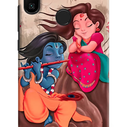 Radhe Krishna Redmi 6 Pro Hard Case Back Cover by Casekaro