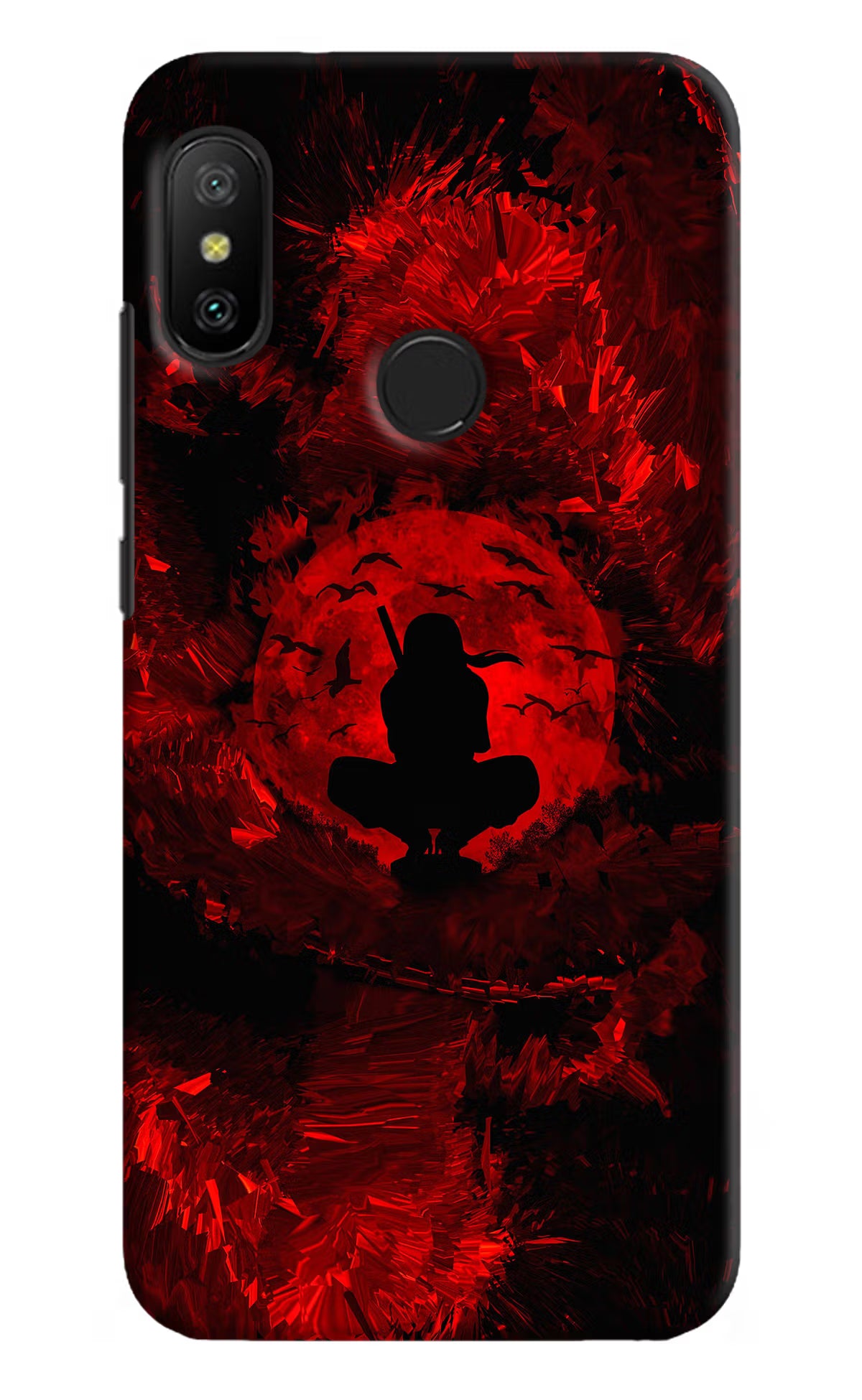 Itachi Uchiha Redmi 6 Pro Hard Case Back Cover by Casekaro