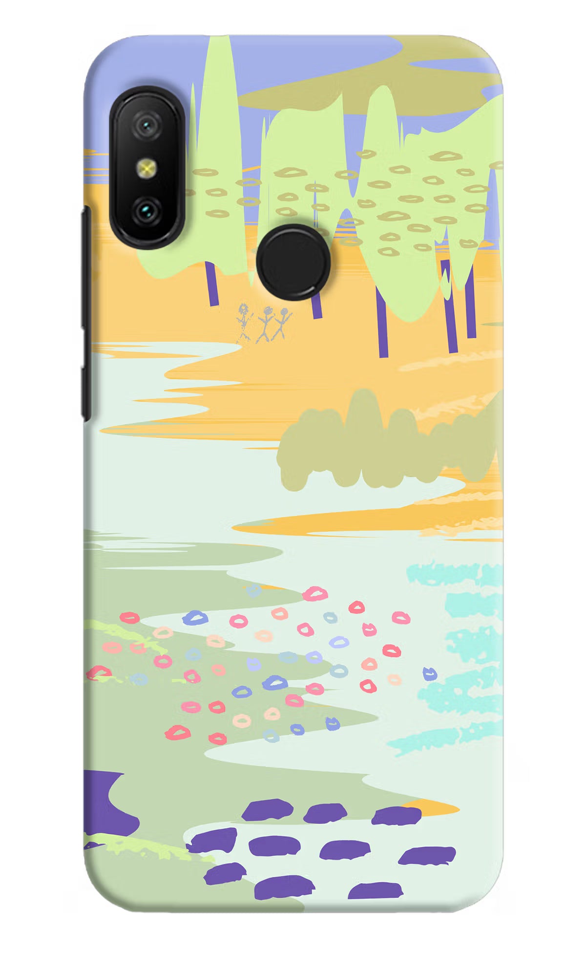 Scenery Redmi 6 Pro Hard Case Back Cover by Casekaro