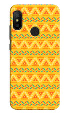 Tribal Pattern Redmi 6 Pro Hard Case Back Cover by Casekaro