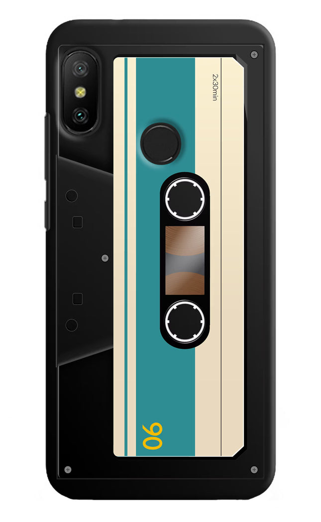 Cassette Redmi 6 Pro Hard Case Back Cover by Casekaro