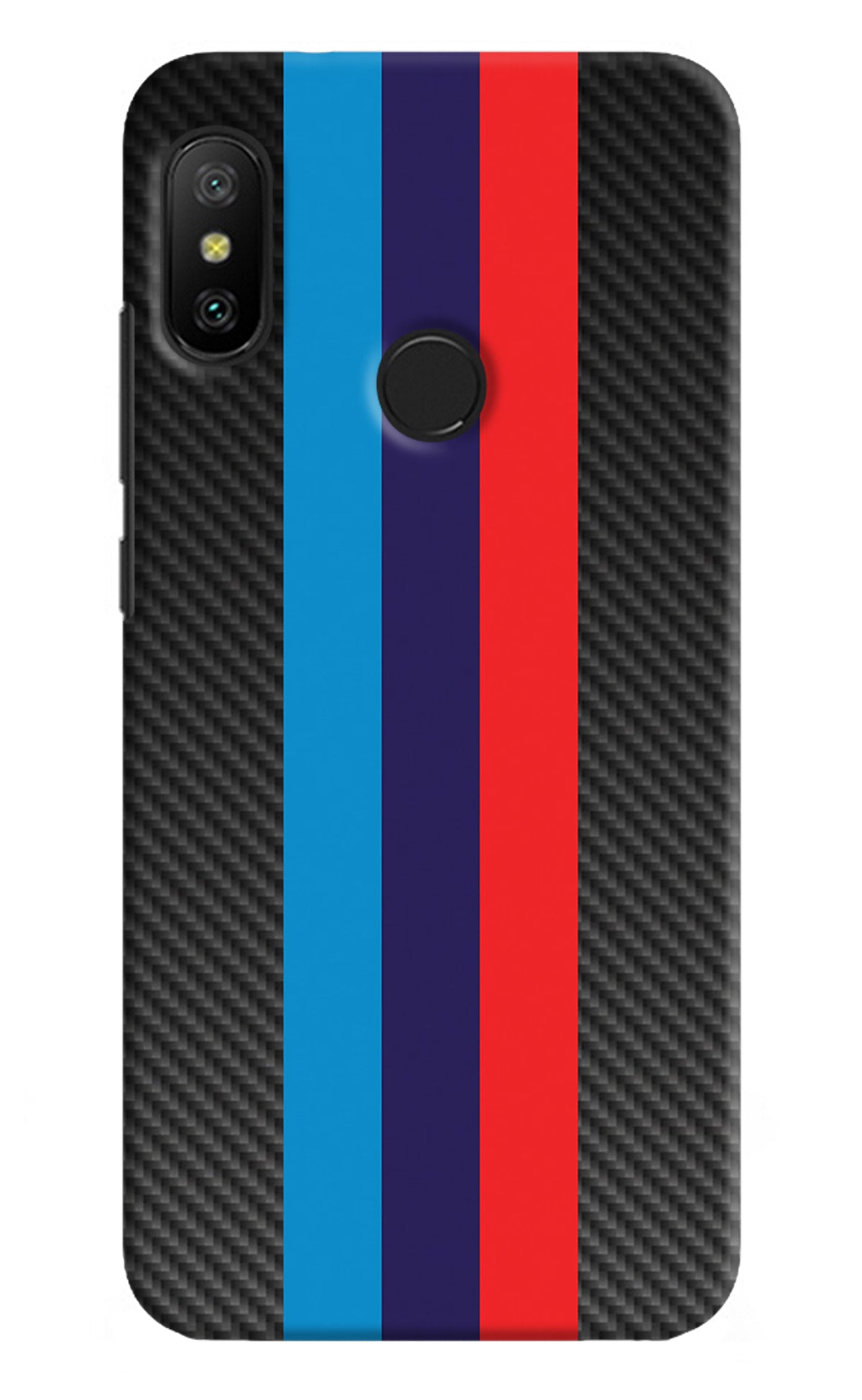 BMW Stripes Pattern Redmi 6 Pro Back Cover