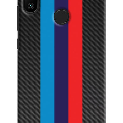 BMW Stripes Pattern Redmi 6 Pro Hard Case Back Cover by Casekaro