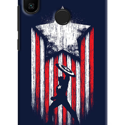 Captain America Marvel Art Redmi 6 Pro Hard Case Back Cover by Casekaro