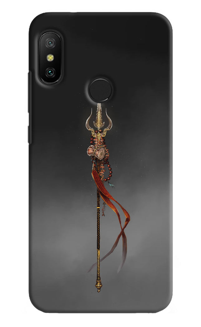 Shiv Trishul Redmi 6 Pro Hard Case Back Cover by Casekaro