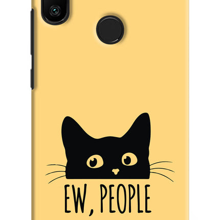 Ew People Catitude Redmi 6 Pro Hard Case Back Cover by Casekaro