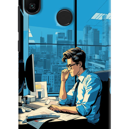 Focused Hustler (AI Generated) Redmi 6 Pro Hard Case Back Cover by Casekaro